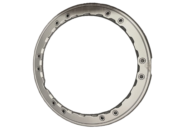 OEM Ford Bronco Sasquatch Bead Lock Trim Rings Silver