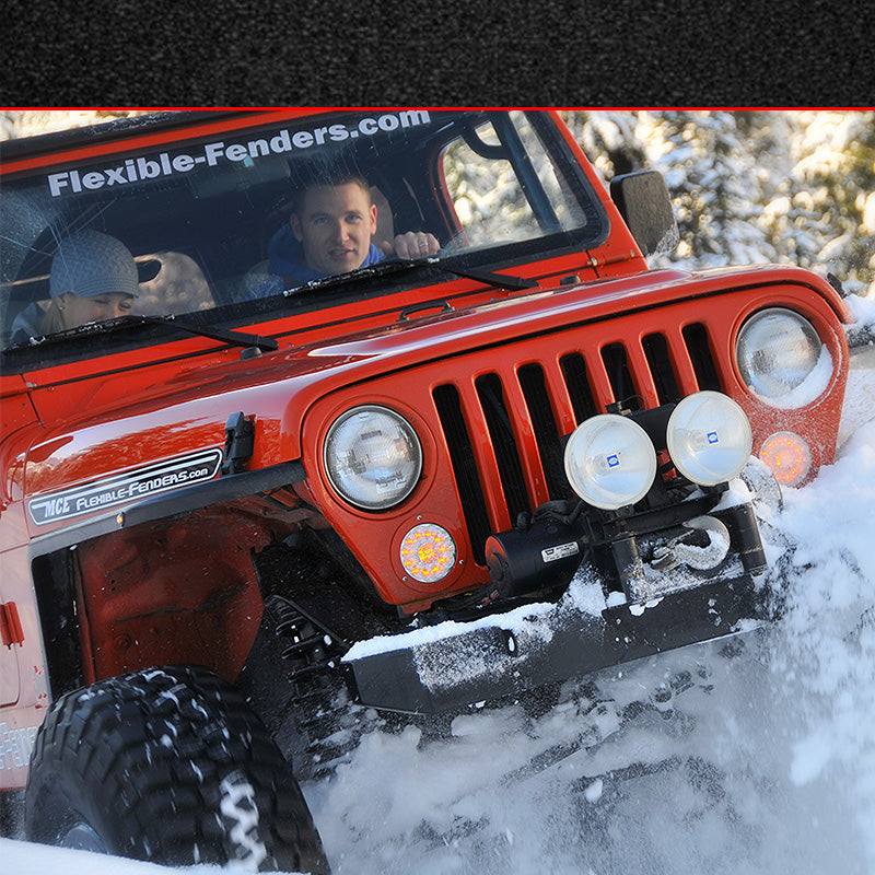 Jeep TJ Fenders Front 3 Inch Width 97-06 Wrangler TJ Gen II MCE Fenders