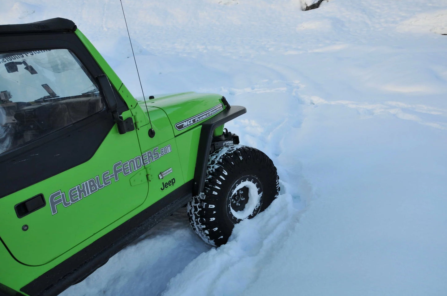 Jeep TJ Fenders Front 3 Inch Width 97-06 Wrangler TJ Gen II MCE Fenders