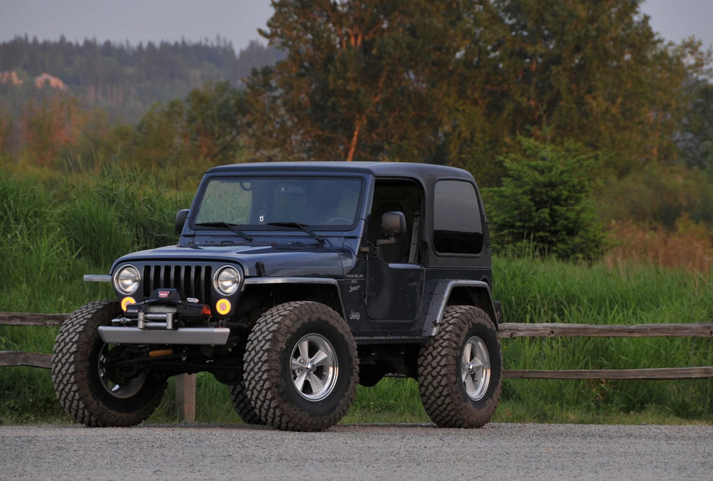 Jeep TJ Fenders Front 3 Inch Width 97-06 Wrangler TJ Gen II MCE Fenders