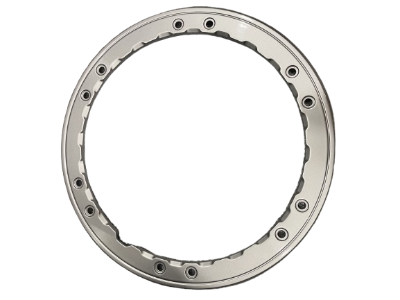 OEM Ford Bronco Sasquatch Bead Lock Trim Rings Silver