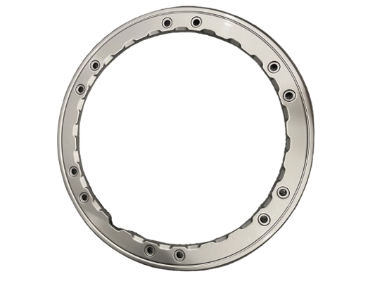 OEM Ford Bronco Sasquatch Bead Lock Trim Rings Silver