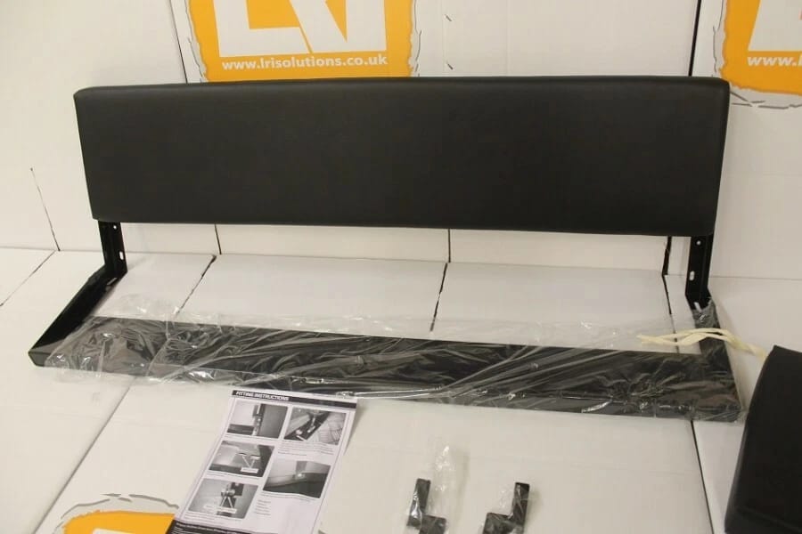 Black Vinyl 3-Man Rear Bench Seat  Land Rover Series 109 & Defender 110