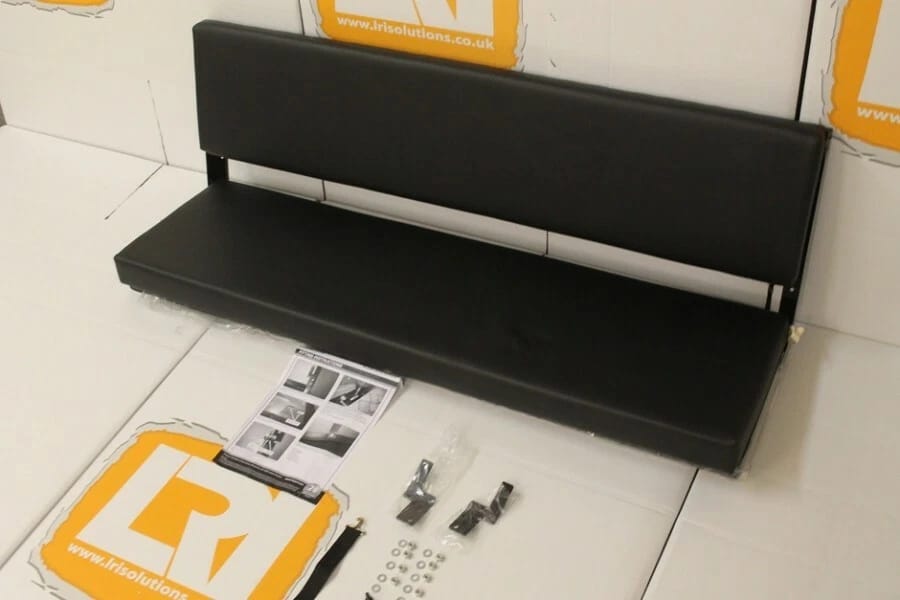 Black Vinyl 3-Man Rear Bench Seat  Land Rover Series 109 & Defender 110