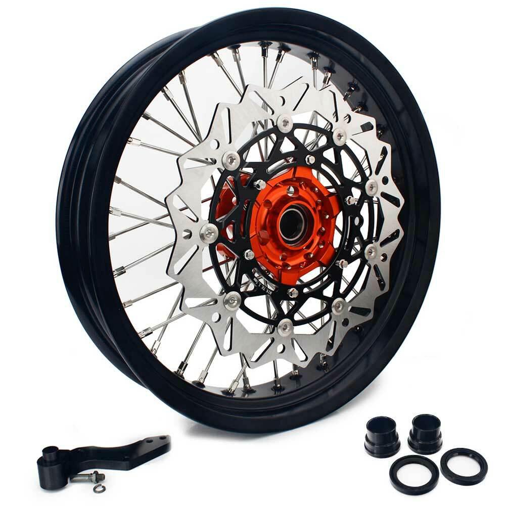 17" Supermoto Wheels & Brake Disc Kit for KTM EXC 300 (2019) – Complete Set